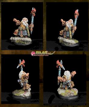Gilam, Dwarf Rune Spelunker by belminiart