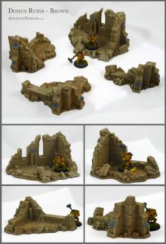 Domus Ruins - Ancient Brownstone by advancedterrain