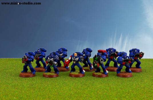 Crimson Fists Tactical Squad by MinionStudio