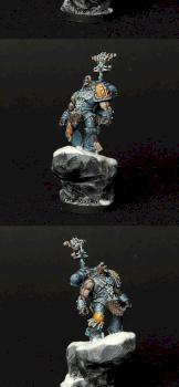 Space Wolves Lone Wolf with Mark of Wolfen by BloodyBeast.com