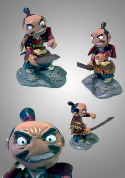 Toyitobi mini samurai by SPLUST