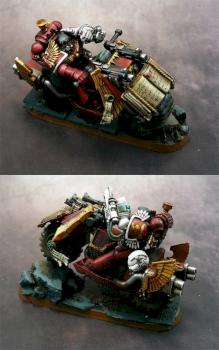Blood Angels Sanguinary Priest by Doom77