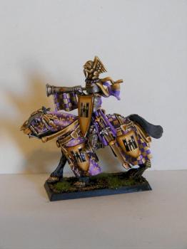 Bretonnian Knight Musician by Eclipseddstny