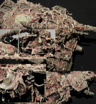 Nurgle baneblade plaguereaper 13th black crusade by banelord passenger