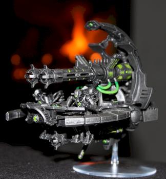 Necrons Annihillation Barge by Heretic668