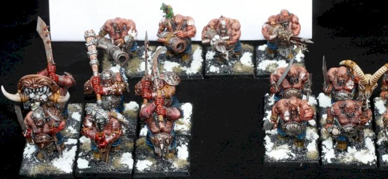 Warhammer Ogre Kingdoms - Ironguts, bulls and leadbelchers by Yog-Sothoth