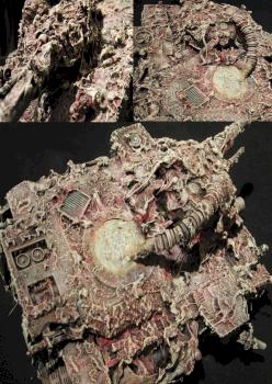 Nurgle baneblade plaguereaper 13th black crusade by banelord passenger