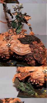 Skaven Warlord on Brood Horror by Kilvo666