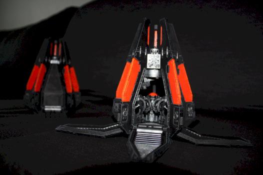 Space Marine Drop Pods by Heretic668