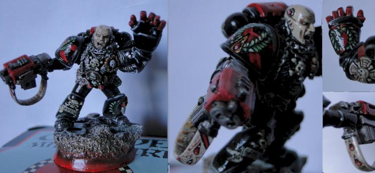 Blood Angels Honour Death Company Sergeant by possimilla
