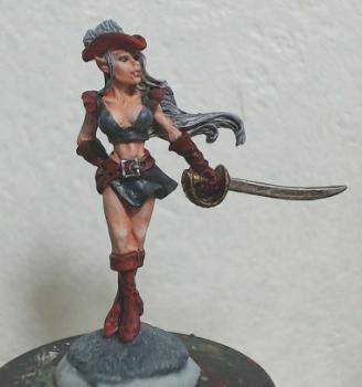 03482: Lauren Silversail, Female Elf Pirate by doro-mini