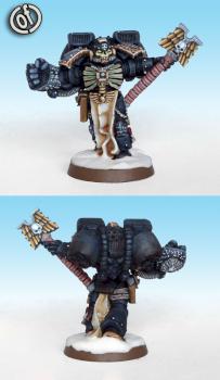 Warhammer 40.000 Space Marines Chaplain Codex Ultramarines by DiaConUparty