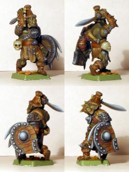 Ork swordsman by Mos