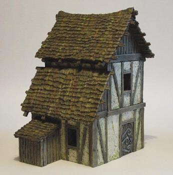 Half-timbered building by Franklin Zafarelli