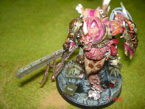 DAEMON PRINCE OF NURGLE (upper view for base) by PlagueBearer