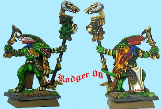 Skink shaman by Rodger