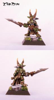 Goblin spearman #2 by ZHaDum