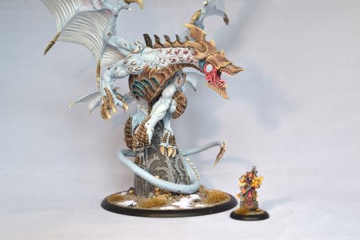 Legion of Everblight Archangel by Macheye