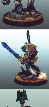 Deathwing Sergeant by Noxred