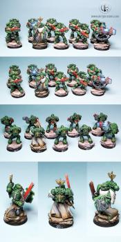 Dark Angels Tactical Squad by petran