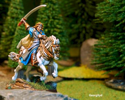 Glorfindel on Asfaloth GW LotR by GeorgXyd