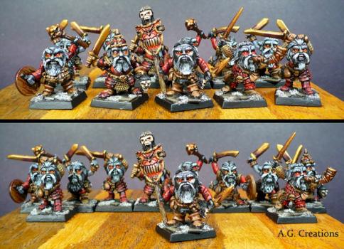 Chaos Dwarf Headhunters by allgamercreations