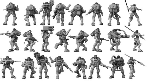 Incursion Drop Trooper sqad by Francesco_Pizzo