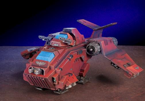 Stormraven Gunship by XenoBrush