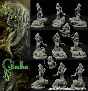 Cthulhu cultist by Scibor