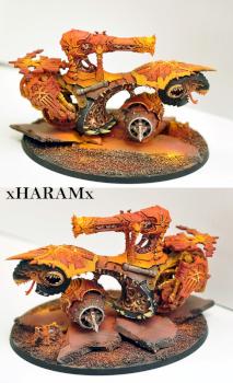 Skull Cannon of Khorne by xHaramx