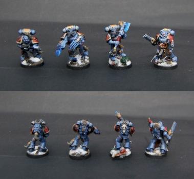 Space Wolves Grey Hunters by SLU