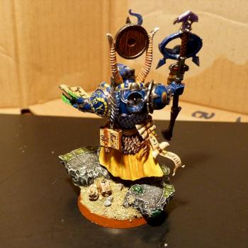 Thousand Sons Sorcerer Lord by Tichinde