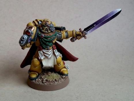 Imperial Fists Captain by FabioOReillio