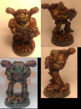 Plague Marine by Nurglelite