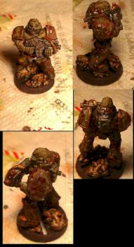 WIP Plague Marine by Nurglelite