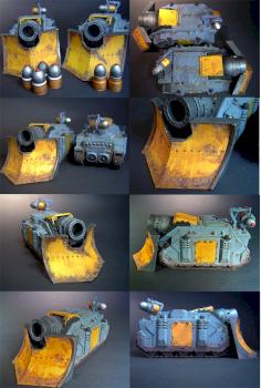 Space Wolves Vindicators by J-W-P