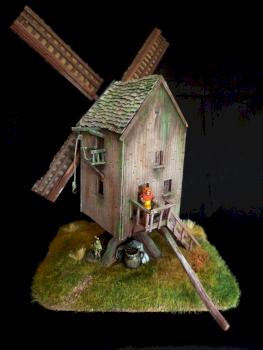 Mounted Windmill by Lasse