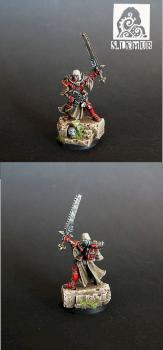 Sister Superior with Chainsword by siny lemur