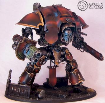 Imperial Knight titan by Niordd