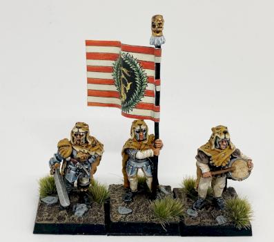 Leopold's Leopard Company command group by number seven