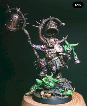 Plague Marine Harbringer by basterville