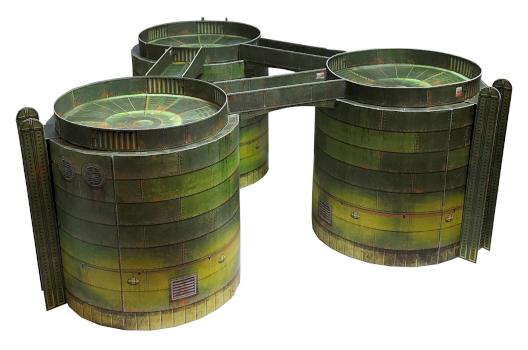 Battlefield Scenics Silo by m-p-constructions