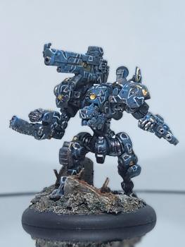 Dusk Wolf Warjack by Mousehammer
