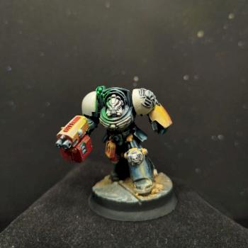 Black Templar terminator by Well Play