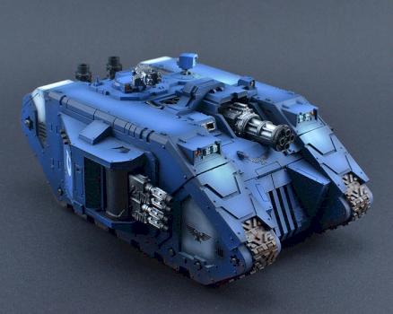 Achilles-Alpha Pattern Land Raide Ultramarines by propainted