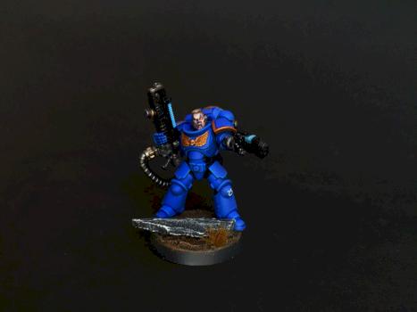 Primaris Hellblasters by Gachi_paints
