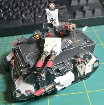 Black Templar Predator by Priest_Caitlin