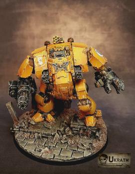 Imperial Fist Dreadnought by Ukrath