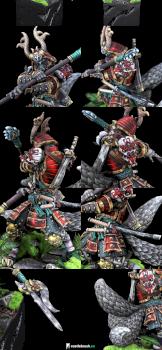 Ishiro, hatamoto kitsune from Legendarion MC by castlebrush
