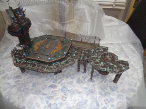 skyshield & control tower with led's and walkway by thecat